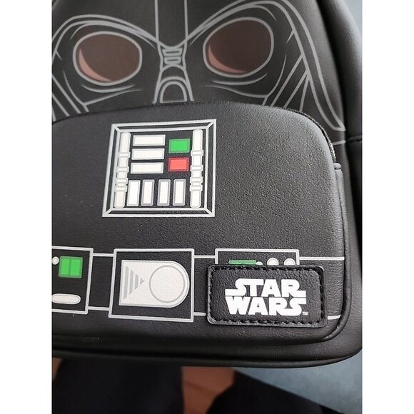Loungefly Darth Vader Mini Backpack Star Wars Funko POP Disney Cosplay NWT - Picture 8 of 10